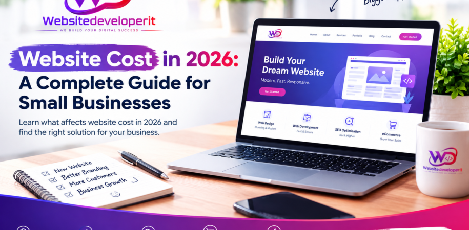 Website cost in 2026 guide for small businesses by Website Developer IT